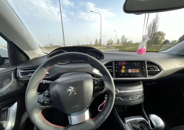 Peugeot 308 cena 48500 przebieg: 98000, rok produkcji 2018 z Iława małe 106